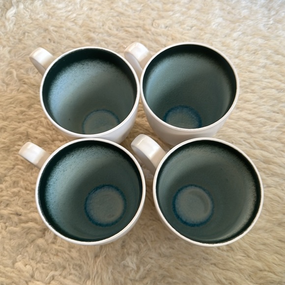 West Elm Organic Shaped Glazed Dinnerware Collection- set of 4 mugs - Picture 5 of 12